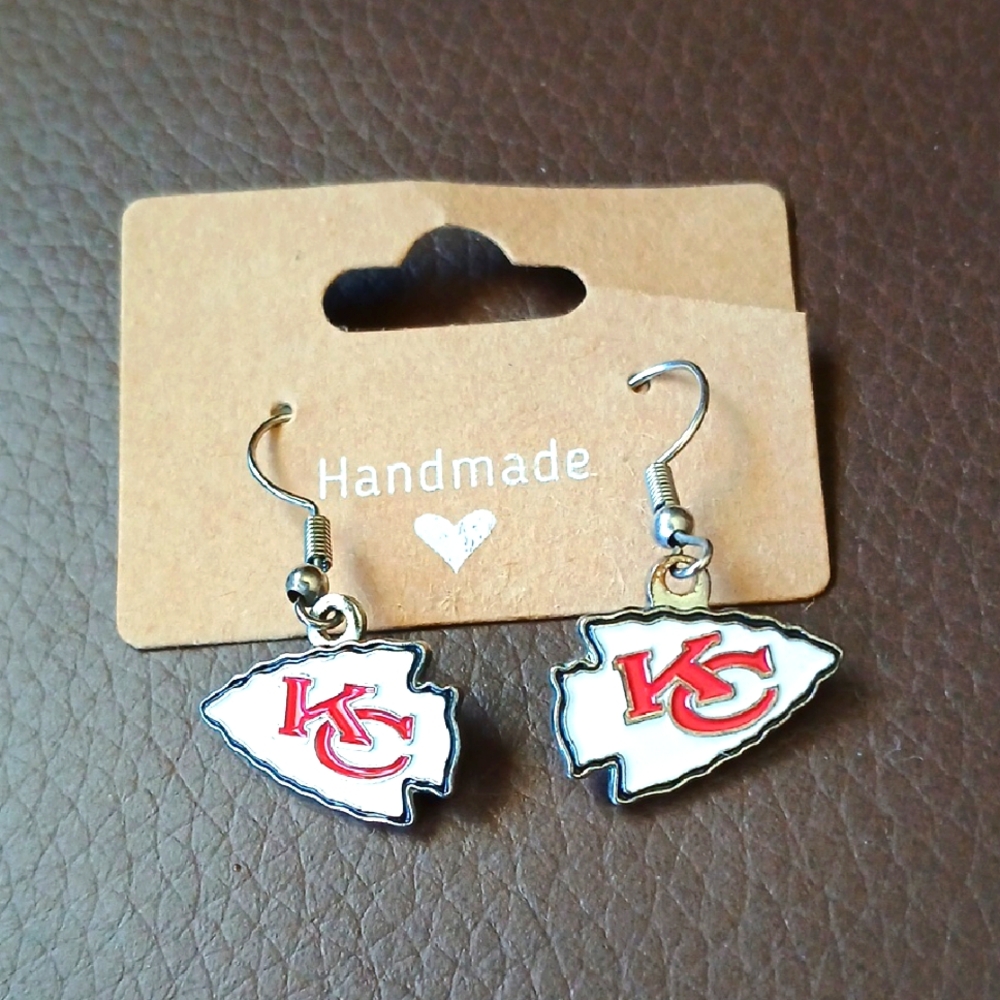 Charming KC Arrowhead Earrings for Kids
